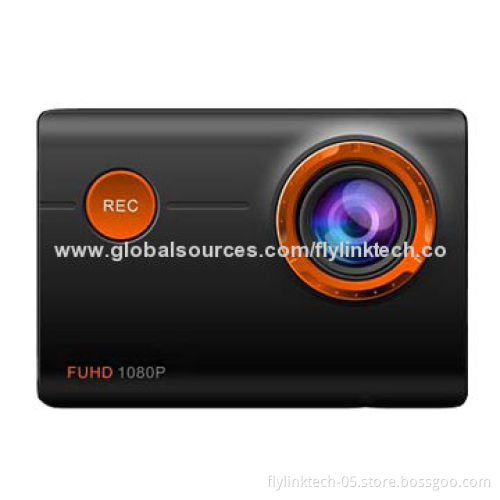 Full HD Waterproof 1,080P 60fps Sports Camera, 170 Degrees Viewing Angle